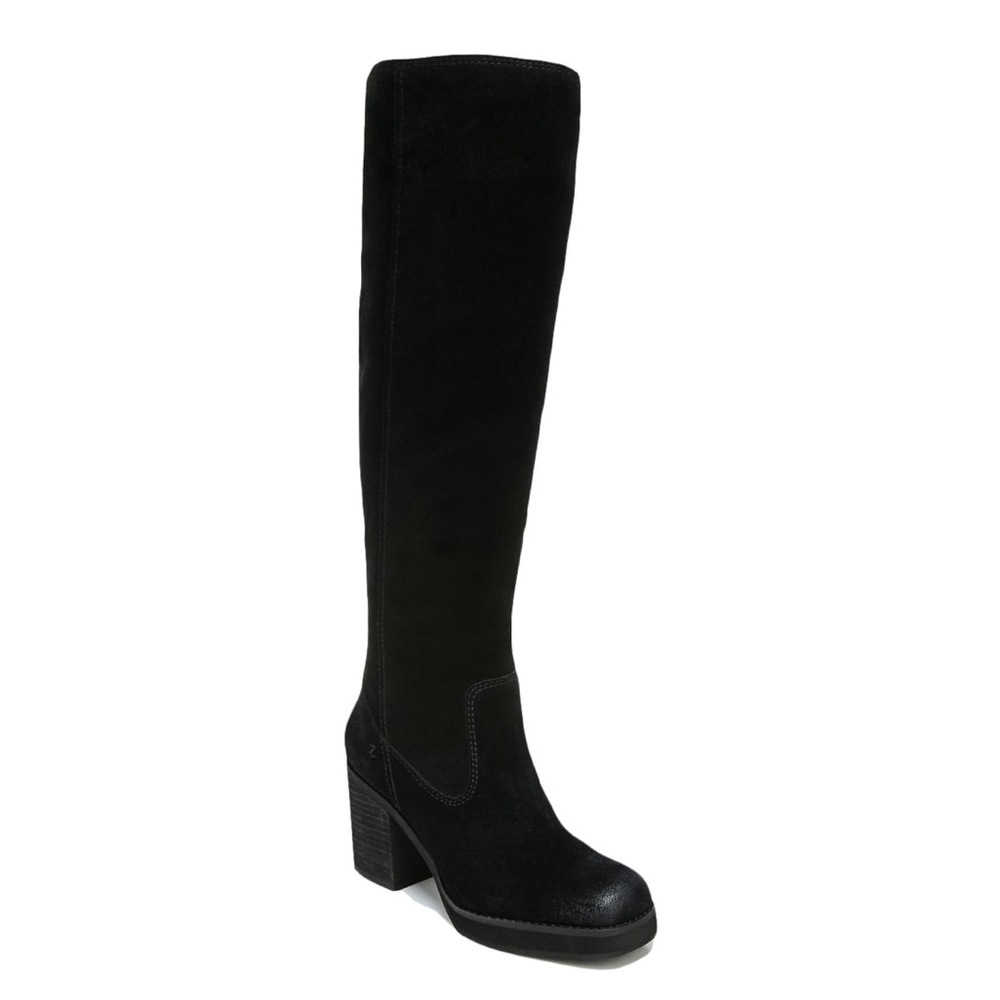 Tall black boots